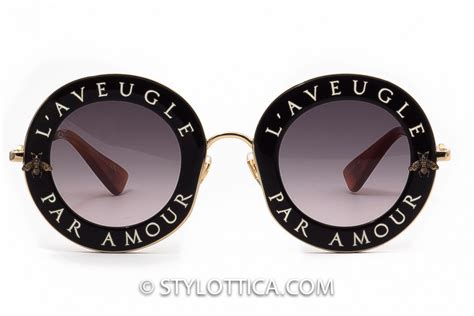 Lunettes de soleil Gucci L'aveugle par amour GG0113S